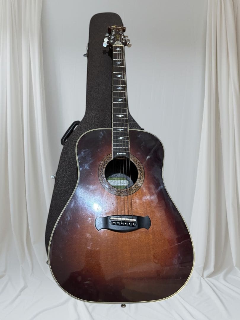 レフティ スプルース単板 81年製 morris tornado xx エレアコ