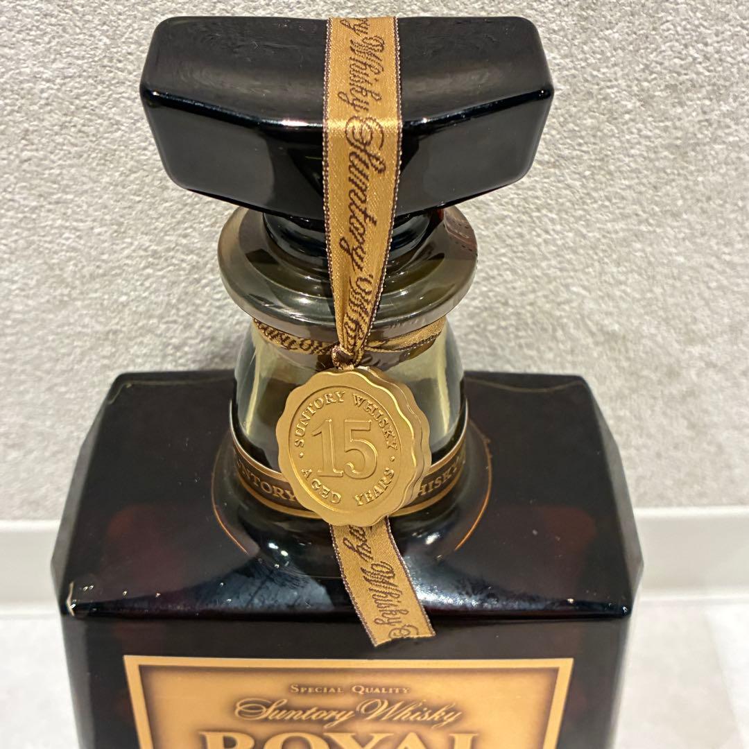 サントリー ウイスキー ローヤル15年 ゴールドラベル 750ml 箱付
