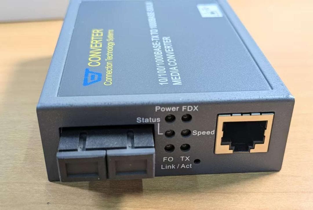 未使用新品MEDIACONVERTER cvt-3002btfc-plus