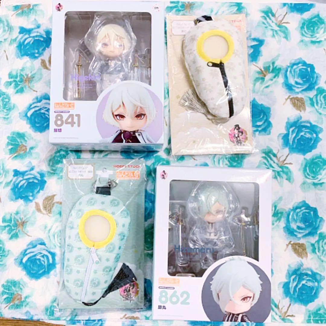 新品未使用☆刀剣乱舞☆ねんどろいど本体＋寝袋ケースセット☆髭切＆膝丸（源氏兄弟）