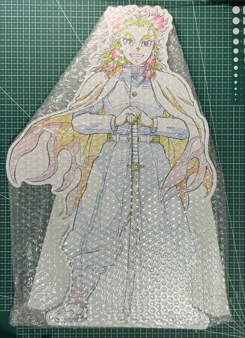 鬼滅の刃 ダイニング　書き下ろしイラスト スタンディPOP原画版 煉獄杏寿郎