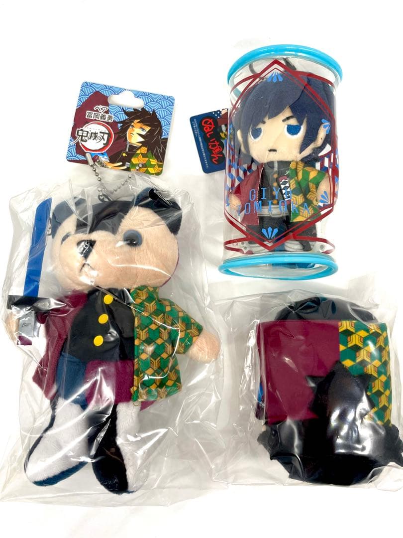 鬼滅の刃　冨岡義勇　のるキャラマスコット　ぬいかん　ベア　ジャンプショップ
