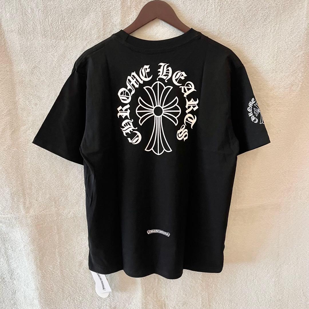 CHROME HEARTS ブラック Tシャツ　Lサイズ