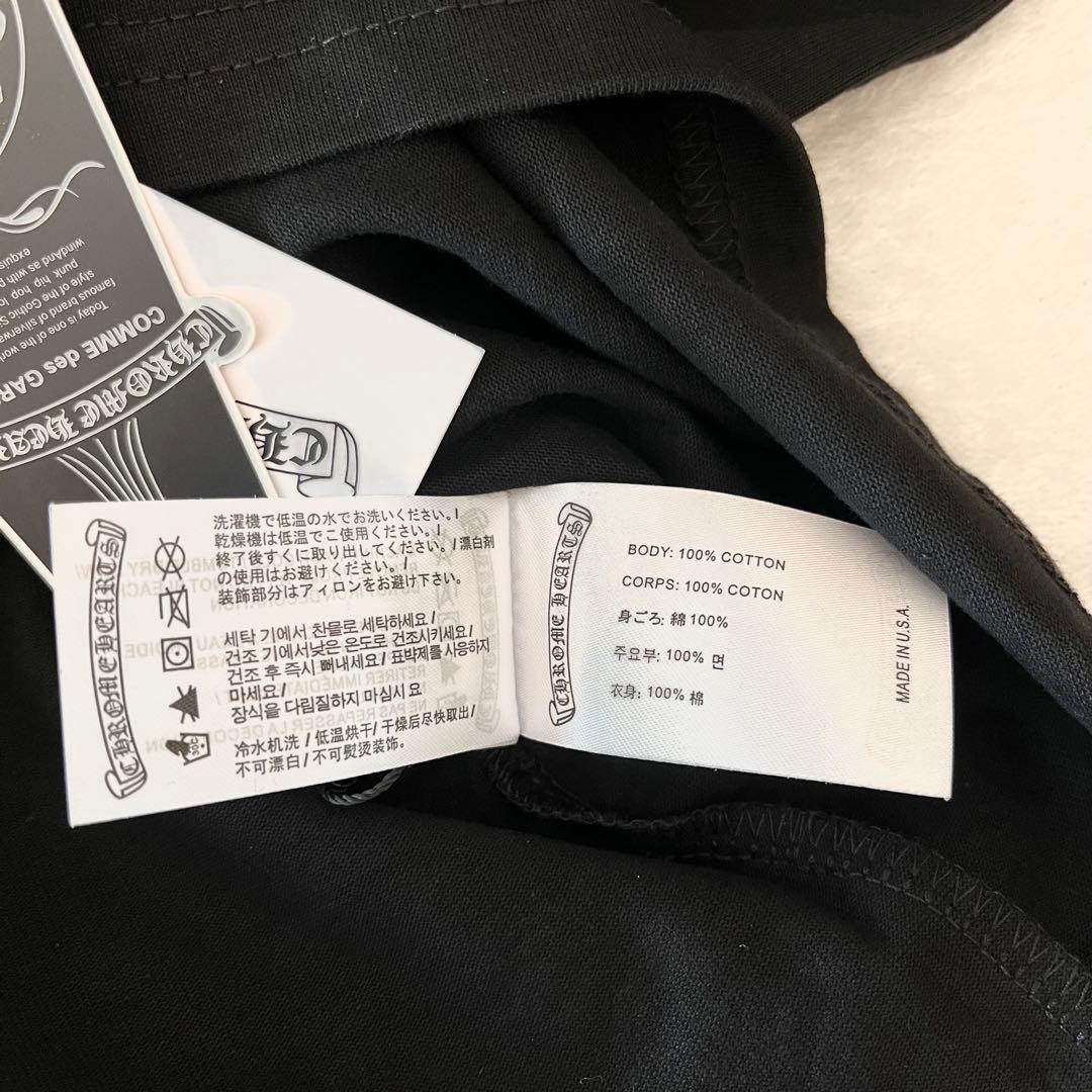 CHROME HEARTS ブラック Tシャツ　Lサイズ