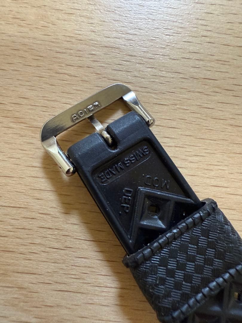 TROPIC トロピック　ラバーバンド　18mm スイス製　ACIER