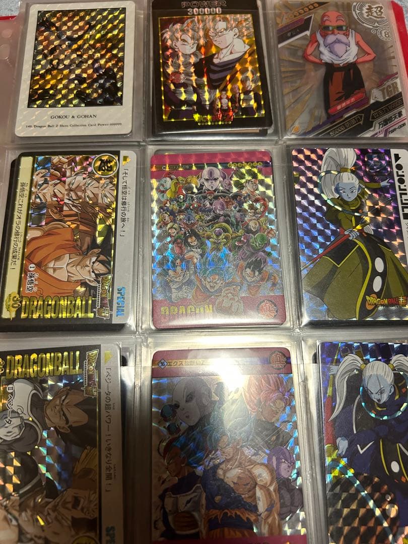 ドラゴンボールフィギュア　コレクション　カード