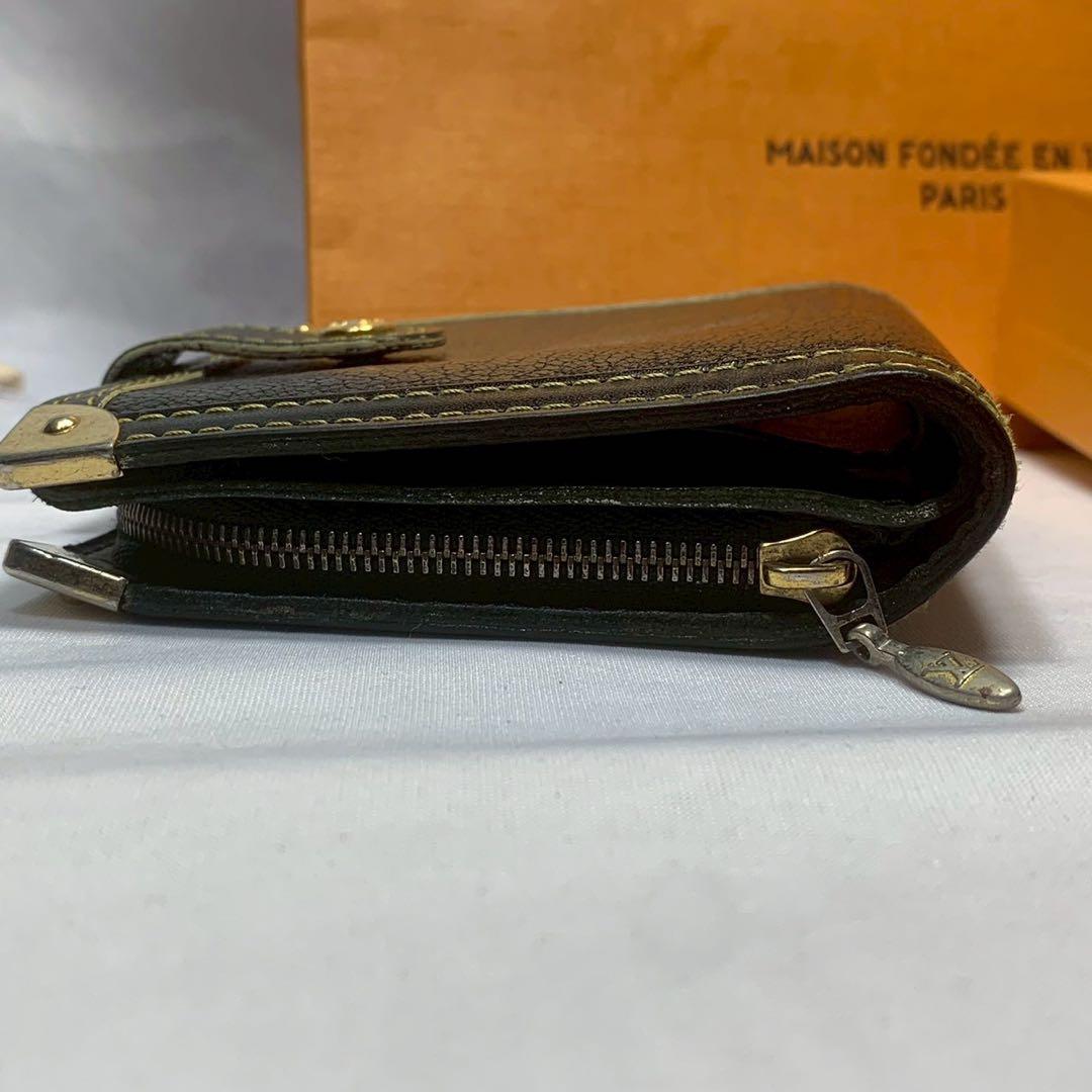 c*a様 ルイヴィトン スハリ コンパクトジップ M91828 ノワール 二つ折