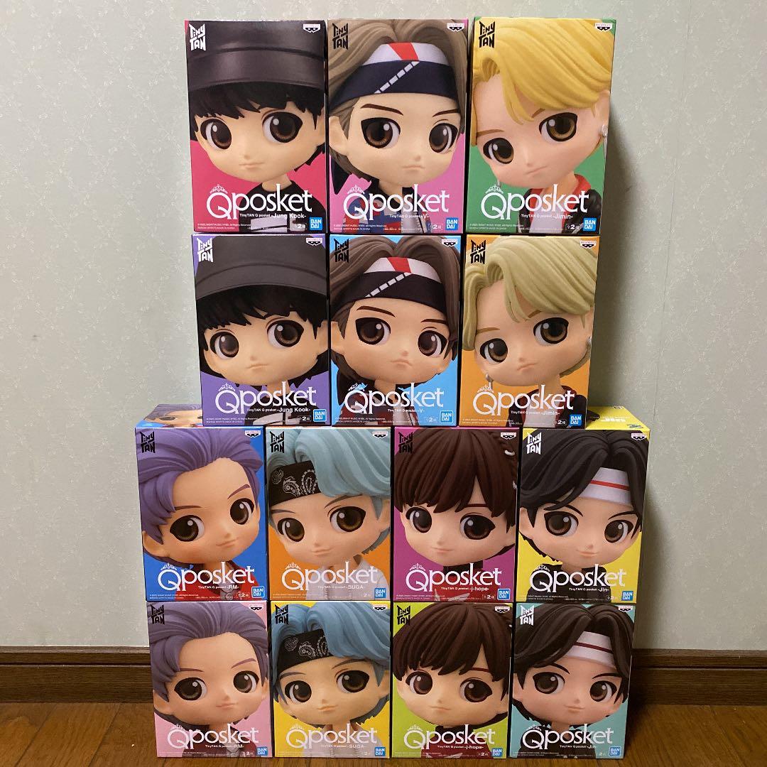 BTS Qポスケット 初版 14種 フルコンプセット‼︎