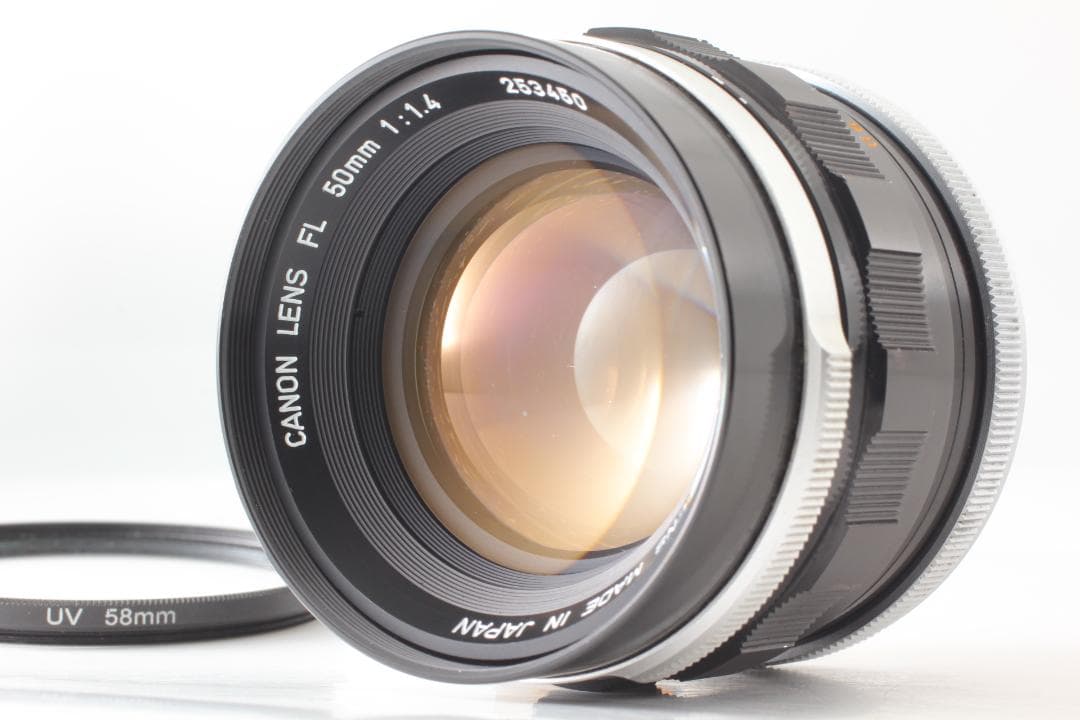 【美品】Canon FL 50mm f1.4 MF Standard Lens
