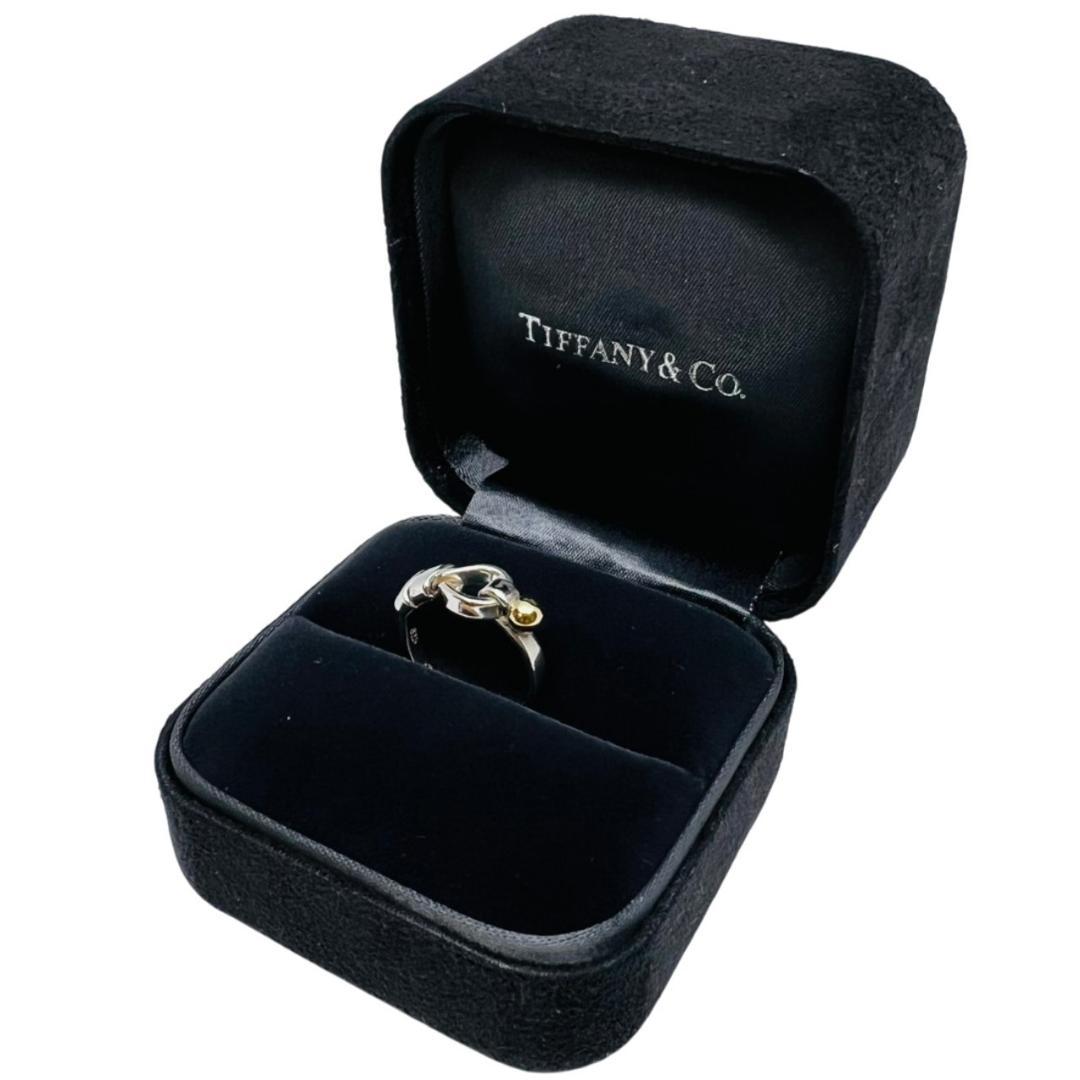【極美品】TIFFANY リング 指輪 フック＆アイ ラブノット 925 K18