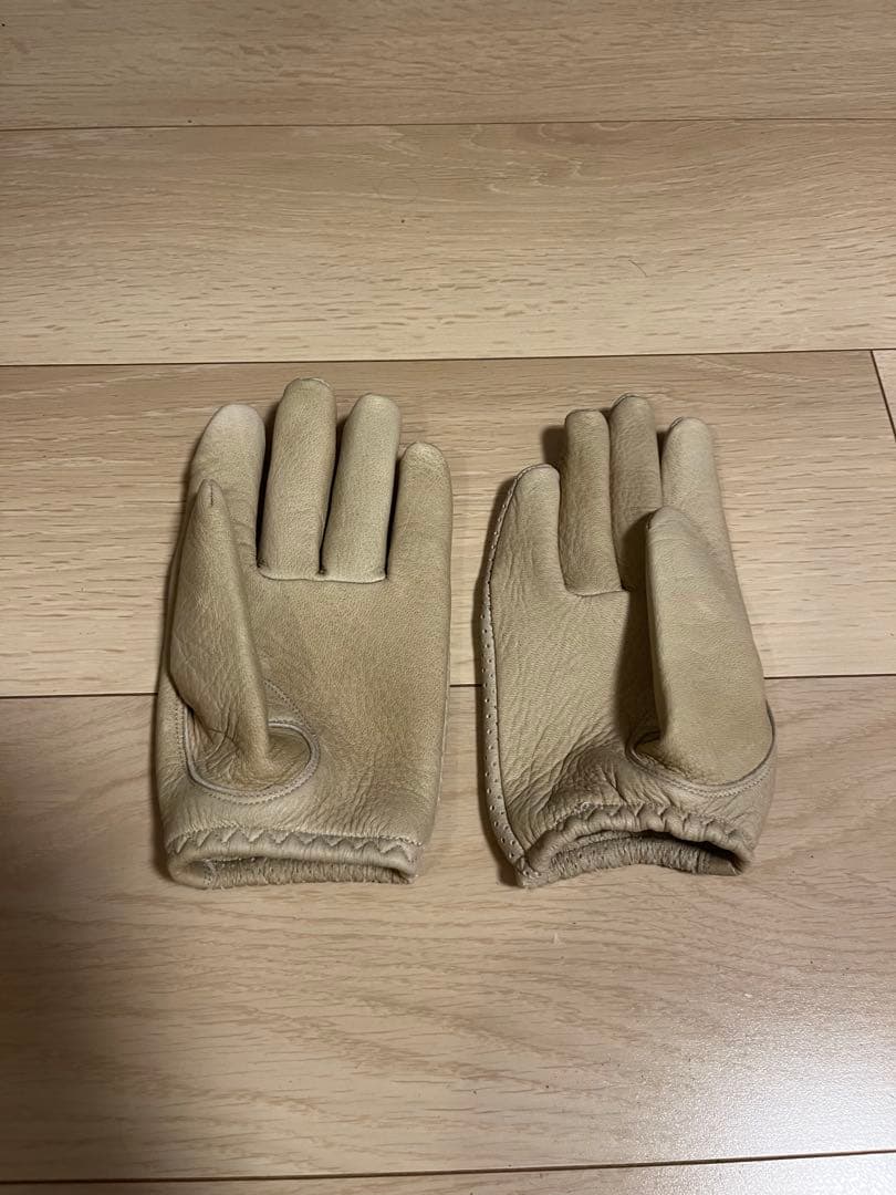 ランプグローブス　パンチンググローブ　グレージュM
