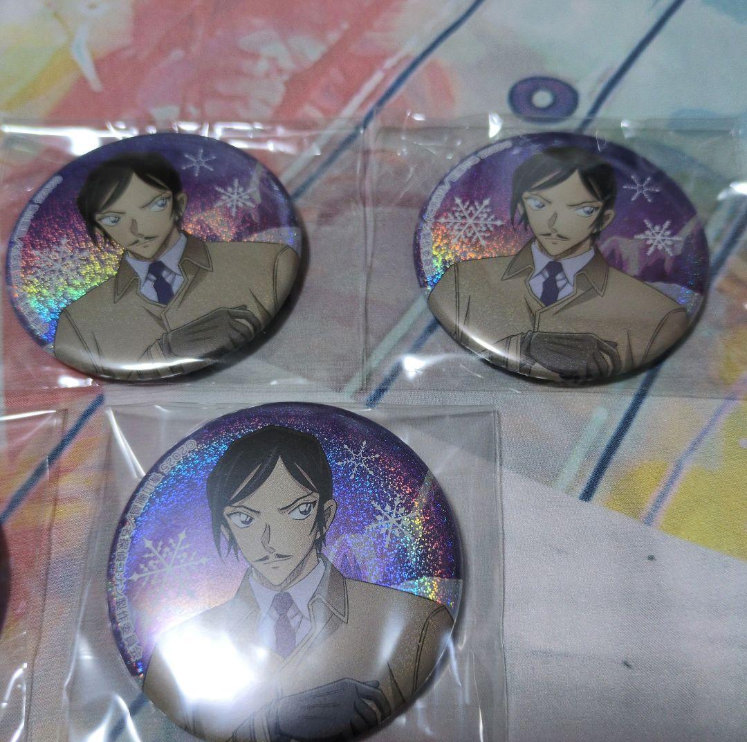 名探偵コナン　諸伏高明　隻眼の残像　缶バッジ　まとめ売り