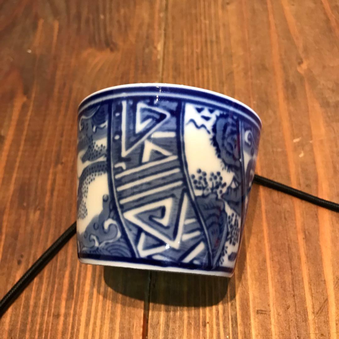 美品　古伊万里　波兎　蕎麦猪口　ソバ猪口　そばちょこ　向付　うさぎ　時代物　丁寧