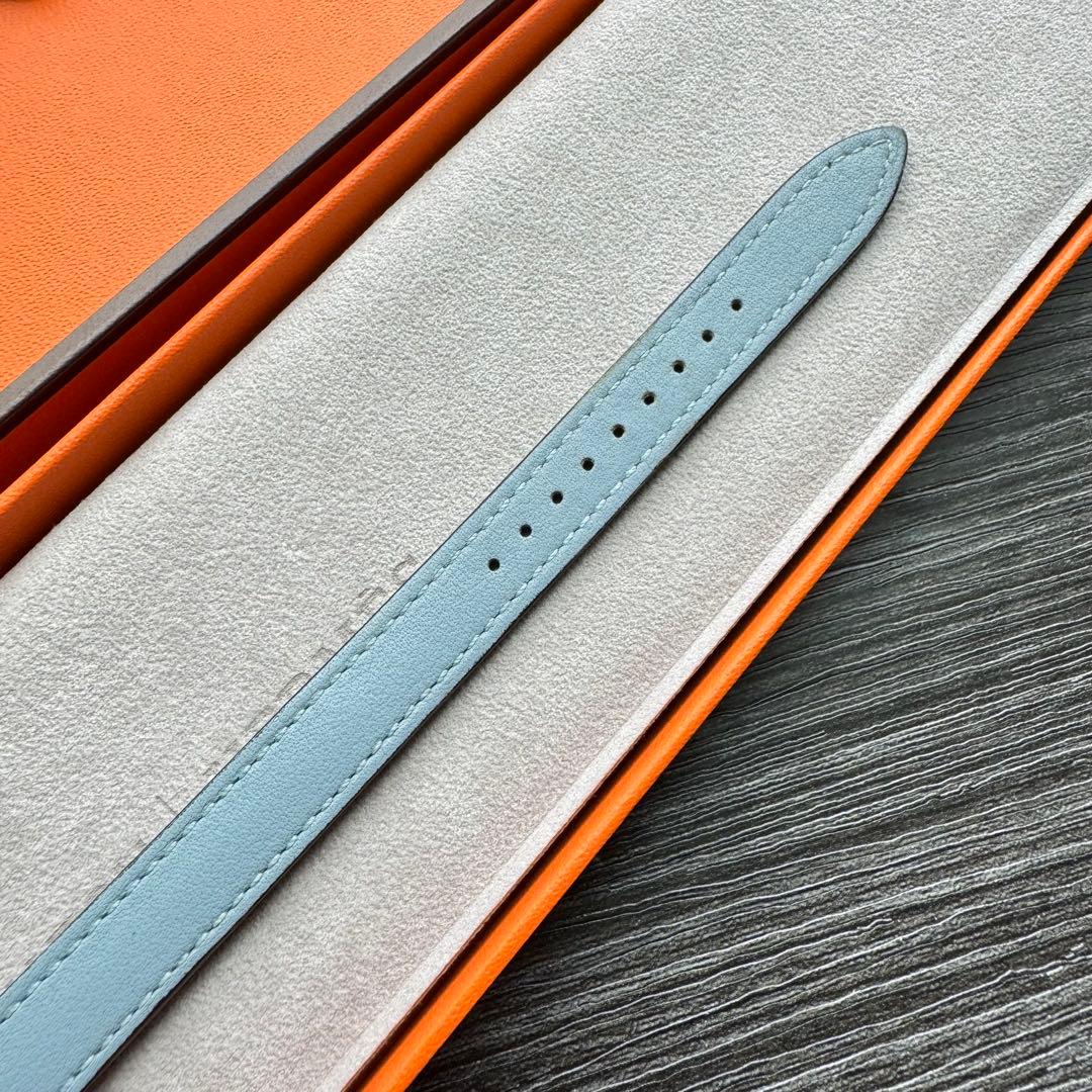 2595 美品　Apple Watch エルメス　ブルーラン　ドゥブルトゥール