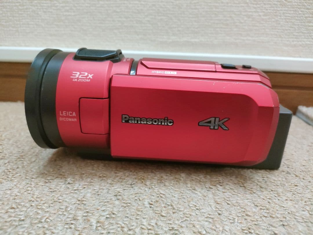 Panasonic 4K ビデオカメラ 32倍ズーム