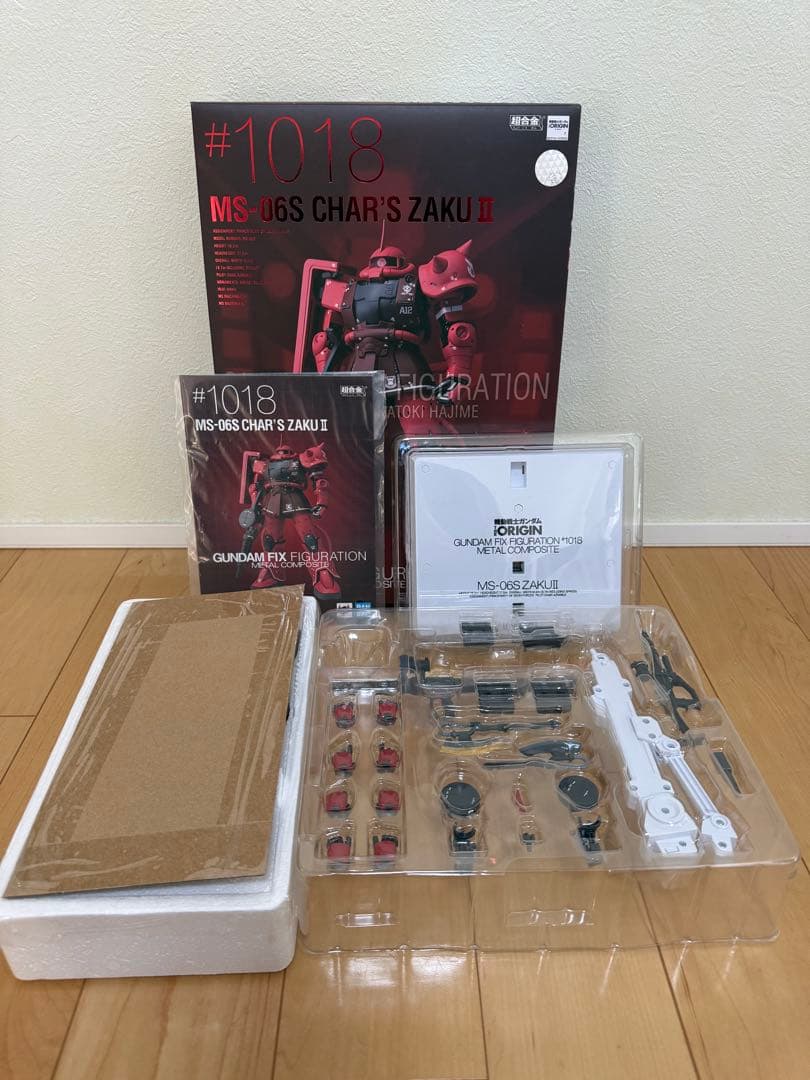 メタルコンポジット MS-06S シャア専用ザク 開封美品