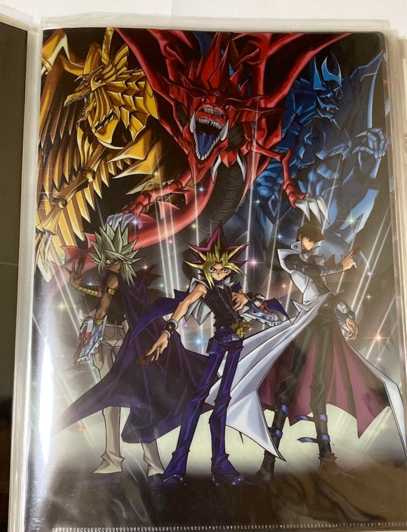 遊戯王 20th クリアファイル ホルダー 切り抜き ノート 号外新聞 セット