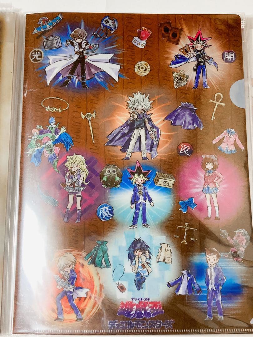 遊戯王 20th クリアファイル ホルダー 切り抜き ノート 号外新聞 セット