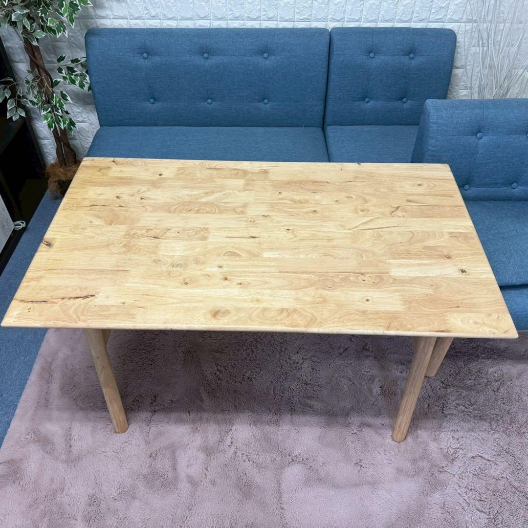 にゃ〜す ✨ナチュラルファニチャー　ダイニングセット　4人掛け　北欧風