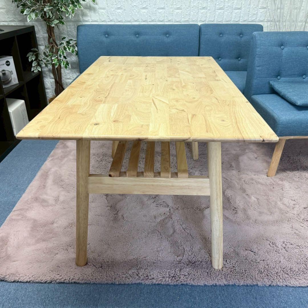 にゃ〜す ✨ナチュラルファニチャー　ダイニングセット　4人掛け　北欧風