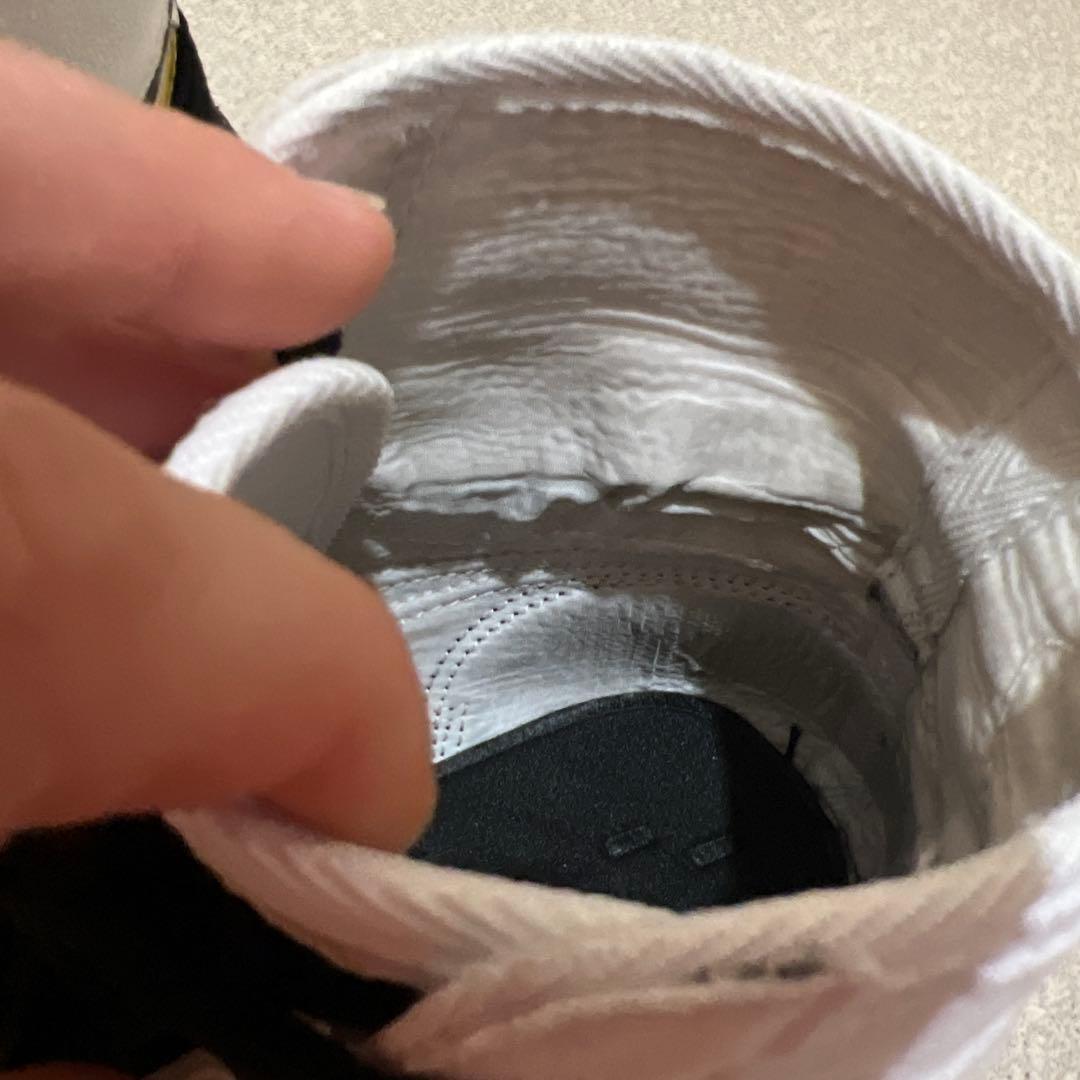 特注 アシックス asics レスリング ボクシングシューズ ホワイトゴールド