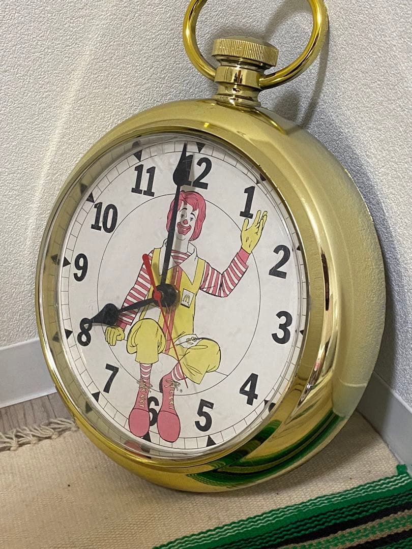 マクドナルド　時計　ドナルド　70's ビンテージ　アンティーク