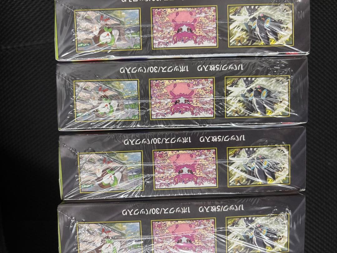 ポケモンカード　ムニキスゼロ　4ボックス　新品未開封　シュリンク付き