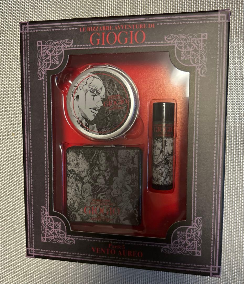 ジョジョの奇妙な冒険　第5部　黄金の風　原画展　暗殺チーム　コスメセット