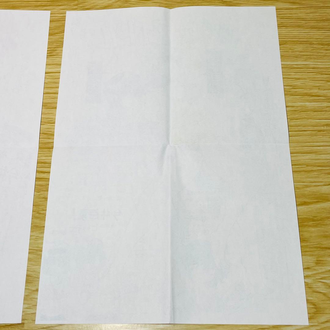 謎の彼女X 特典 イラストペーパー ビッグサイズ