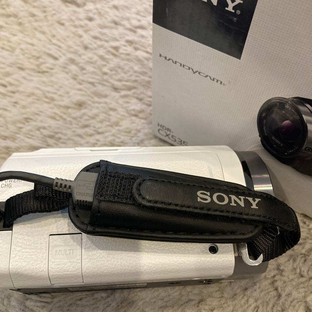 SONY HDR-CX535 ビデオカメラ（付属品付き）