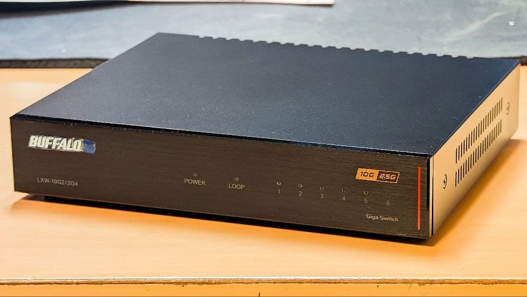 BUFFALO LWX-10G2/2G4 スイッチングハブ