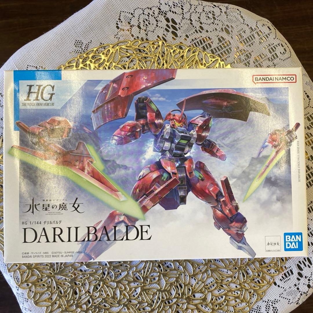 HG 水星の魔女 ガンプラ シュバルゼッテ 他【一部、箱に初期傷有り】