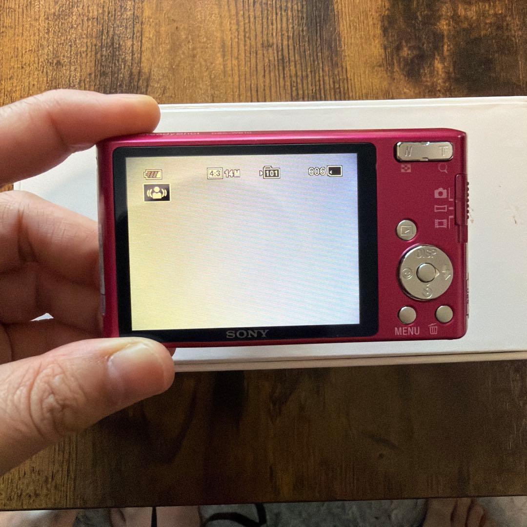SONY Cyber-shot 14.1メガピクセル ピンク
