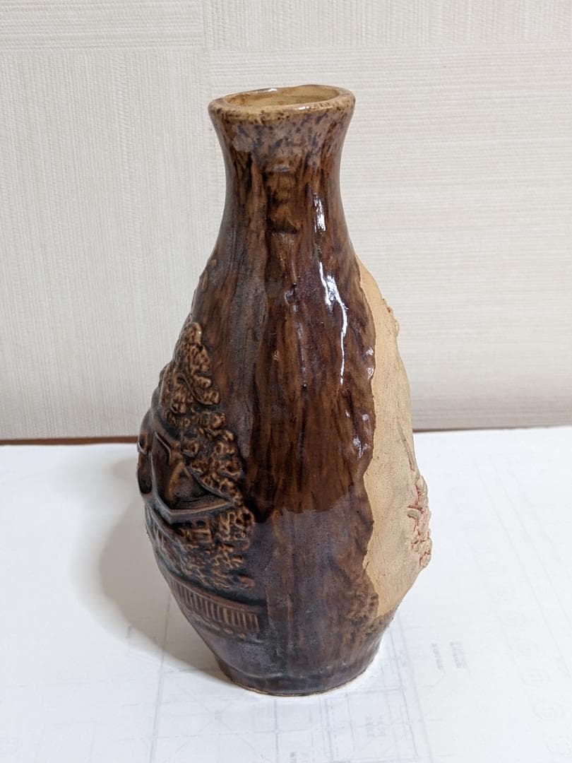 値下げ　出雲大社　彫刻入り徳利　2個セット