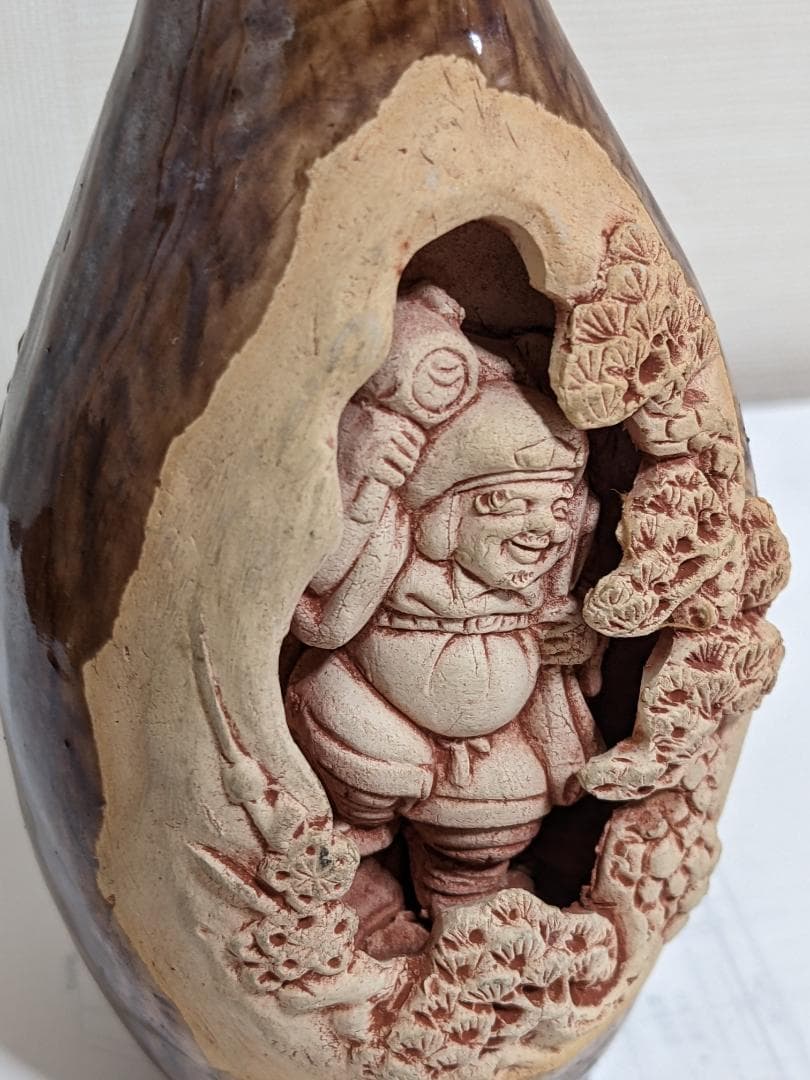 値下げ　出雲大社　彫刻入り徳利　2個セット