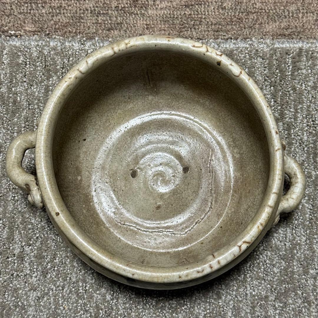 茶道具　唐津焼　古唐津　絵唐津　鉢　時代箱