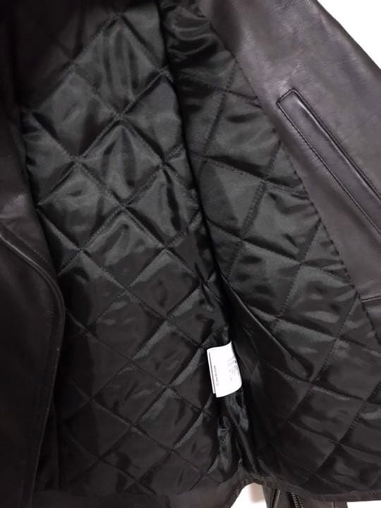 ダブル　ライダース　ジャケット　レザー　アメリカンラグシー　革ジャン