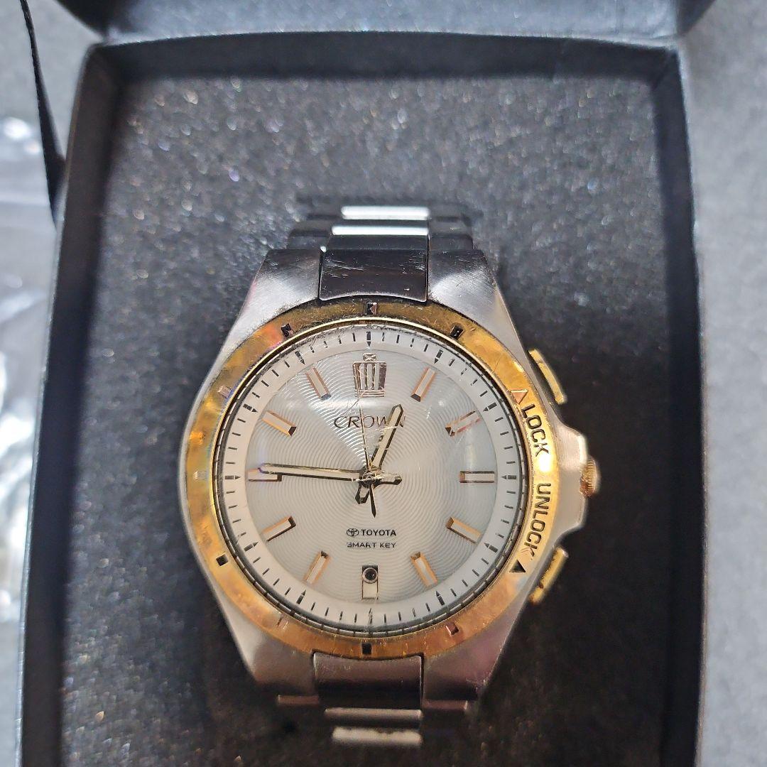 TOYOTA トヨタクラウンキーレスCROWN 時計 トヨタ専用キーレス