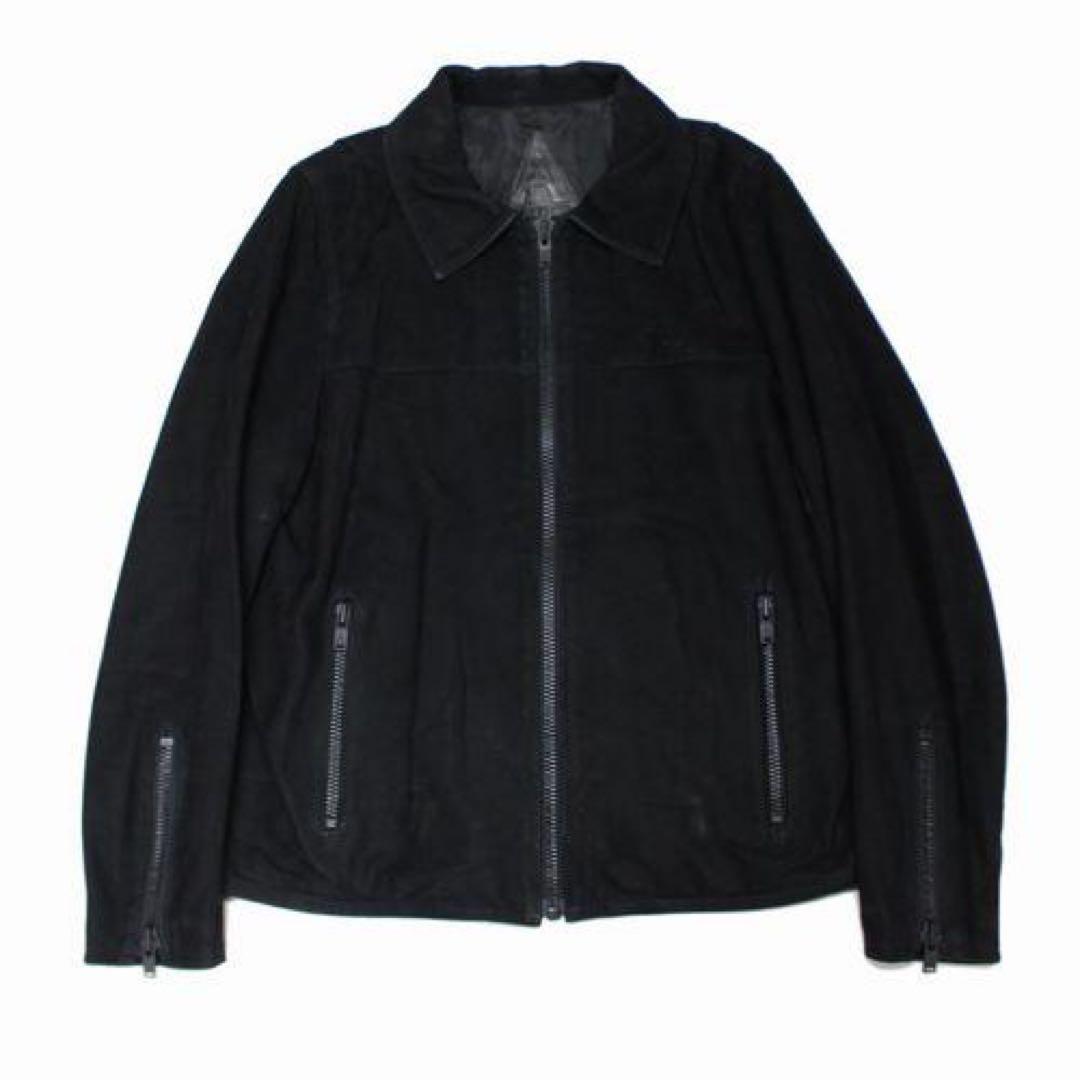 A LEATHER SUEDE JACKET エーレザー レザージャケット