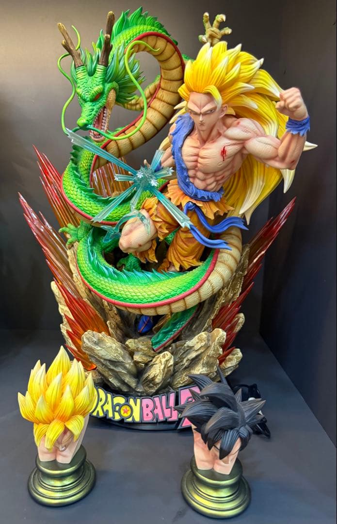 【ドラゴンボール】孫悟空&神龍 特大ガレージキットフィギュア