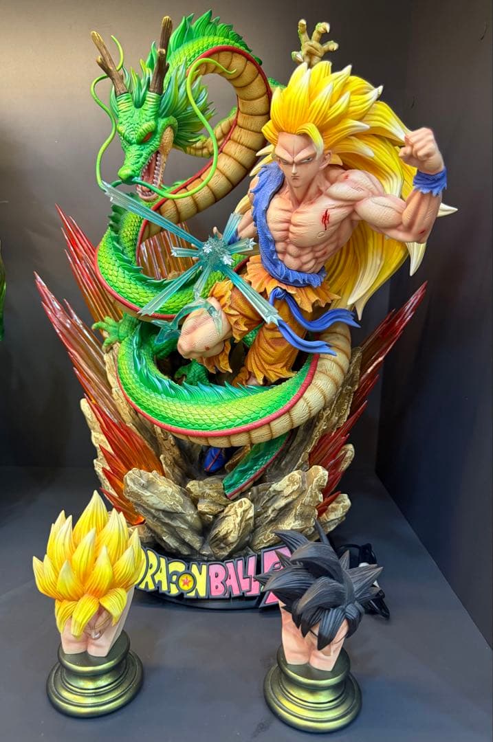 【ドラゴンボール】孫悟空&神龍 特大ガレージキットフィギュア