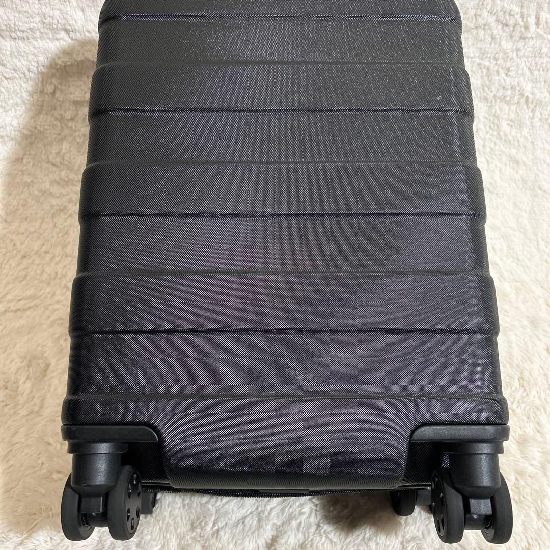 【美品】MUJI ハードキャリーケース（２０Ｌ）ブラック