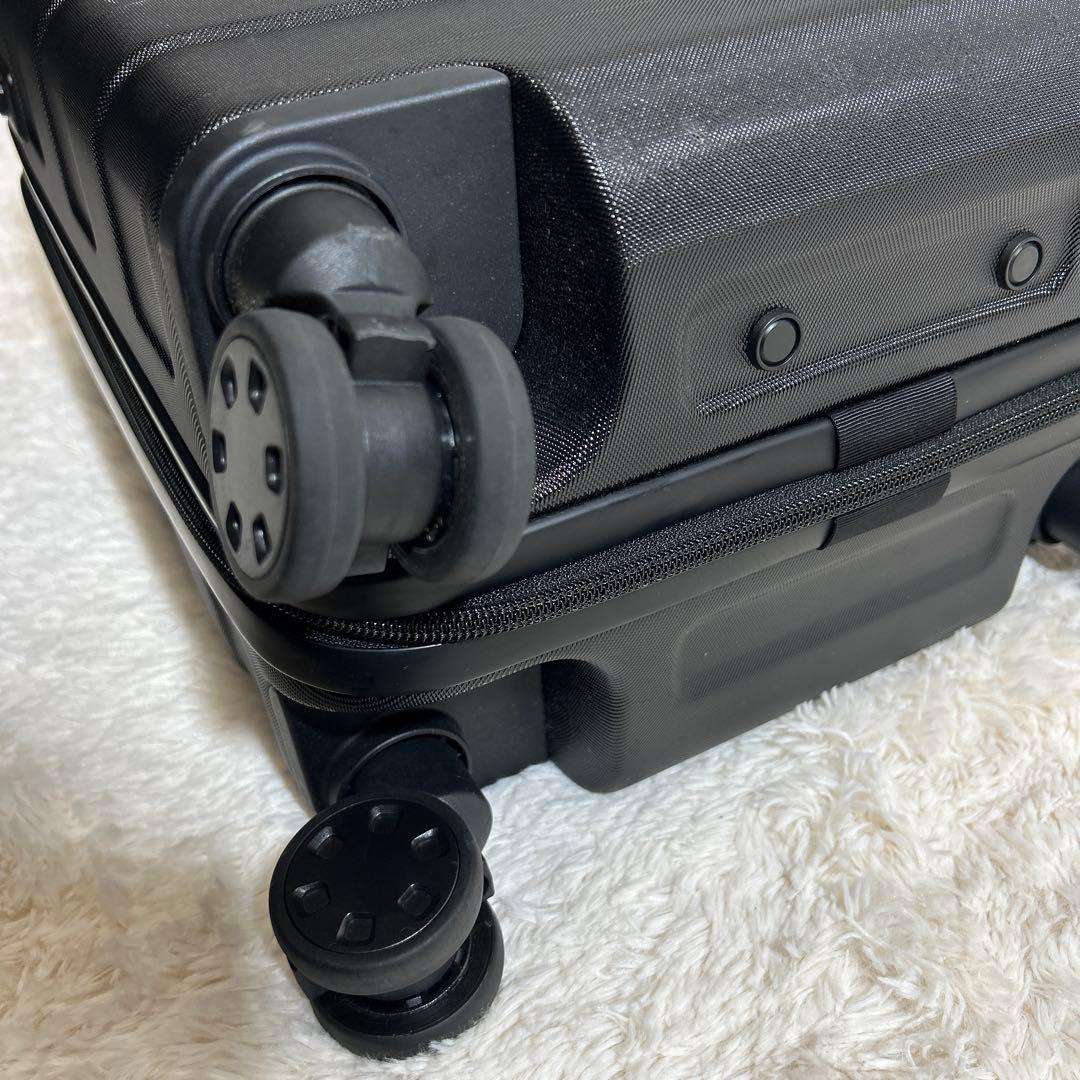 【美品】MUJI ハードキャリーケース（２０Ｌ）ブラック