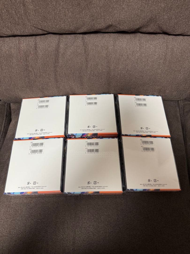 ポケカ　インフェルノX シュリンク付き　未開封　6BOX 説明文必読