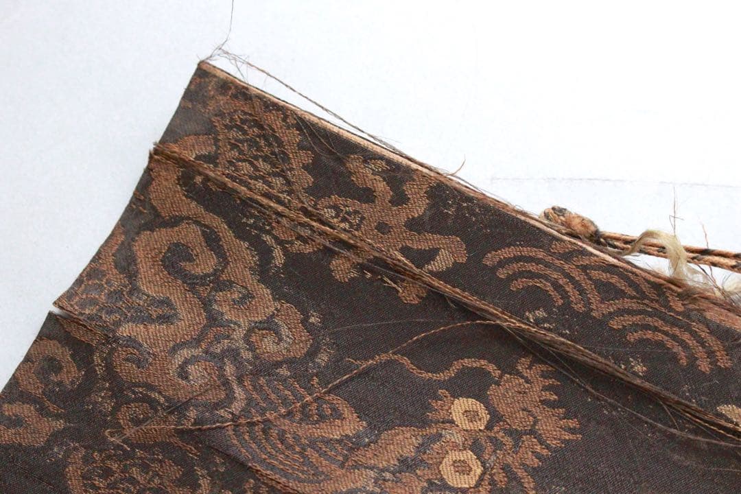 No4908 掛軸　仏教美術　日蓮曼荼羅　肉筆紙本　髭曼荼羅　古美術　送料無料