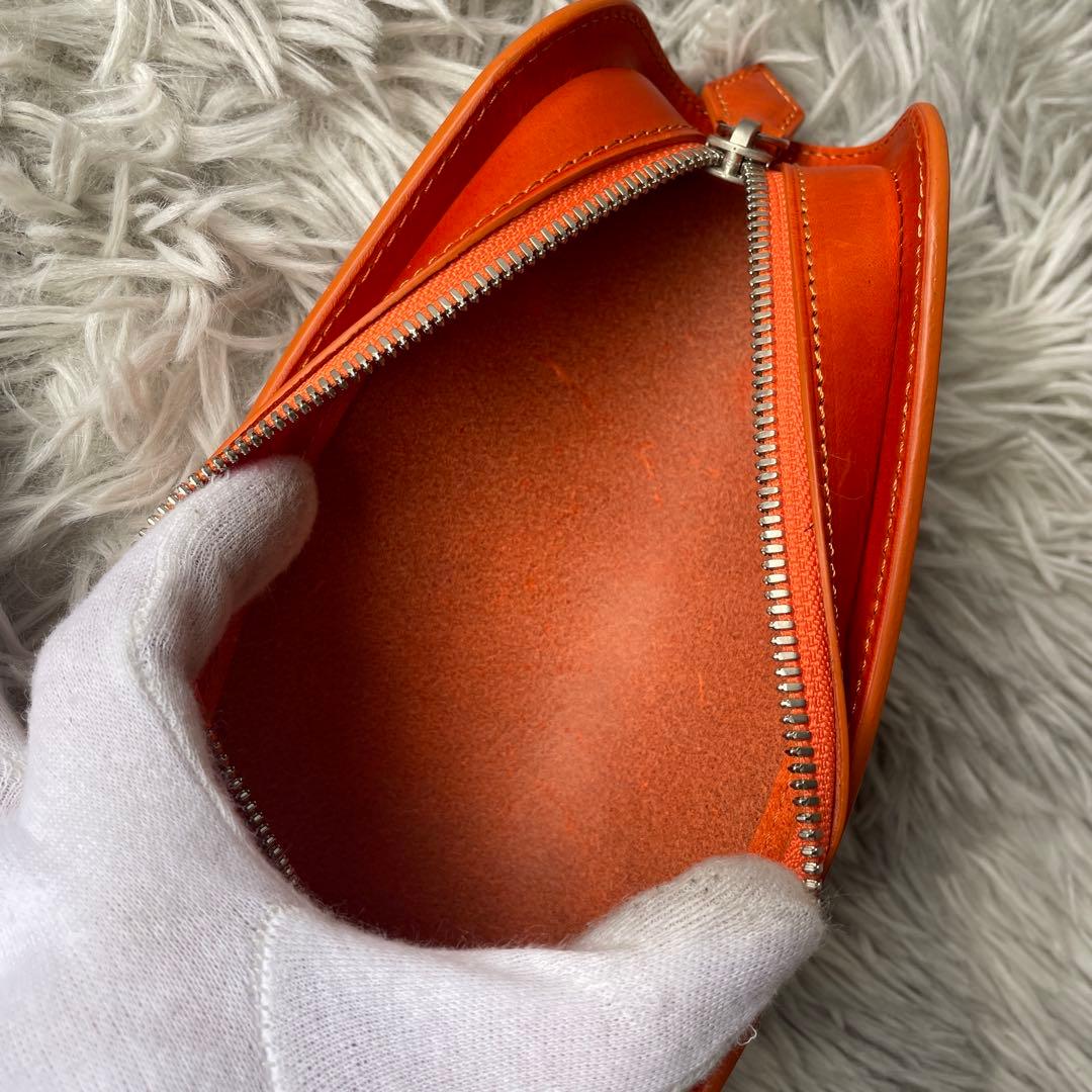 【未使用レベル】ルボナー ペンケース オレンジ