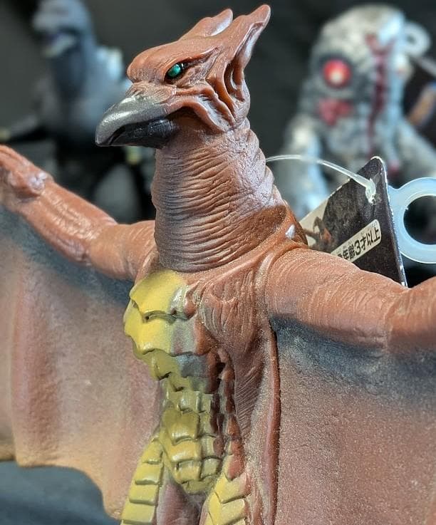 ＦＷゴジラ＆ヘドラ＆ラドン（バンダイ）タグ付ムービーモンスターシリーズ３体セット