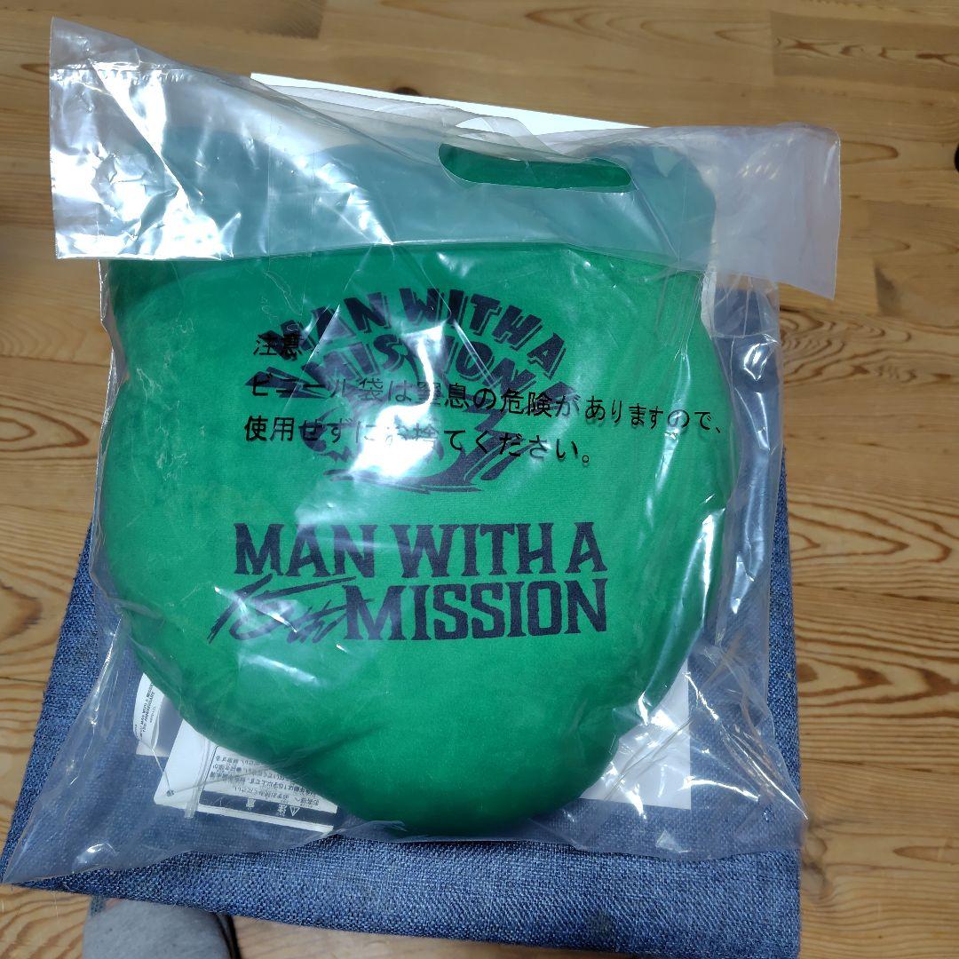 MAN WITH A MISSION 狼 クッション