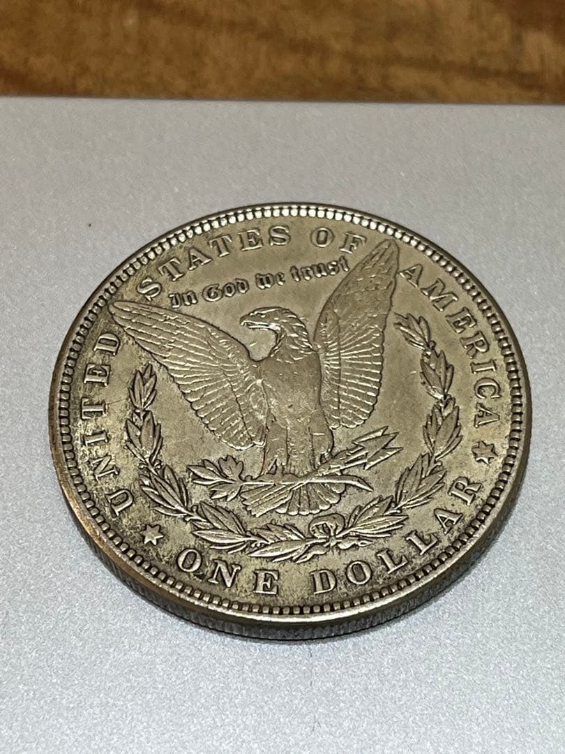 送料無料　モルガン銀貨 1886年 1898年 1899年 3枚セットマーク無し