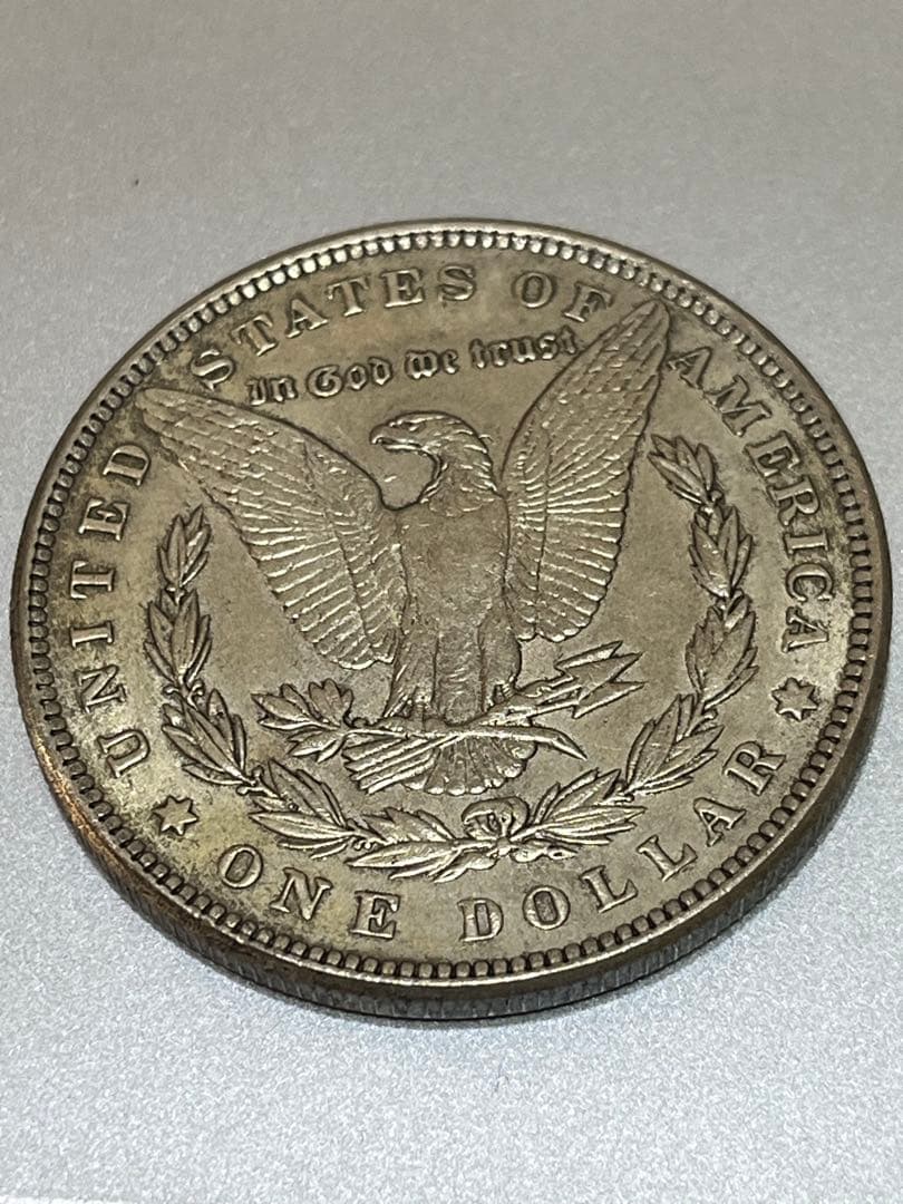 送料無料　モルガン銀貨 1886年 1898年 1899年 3枚セットマーク無し